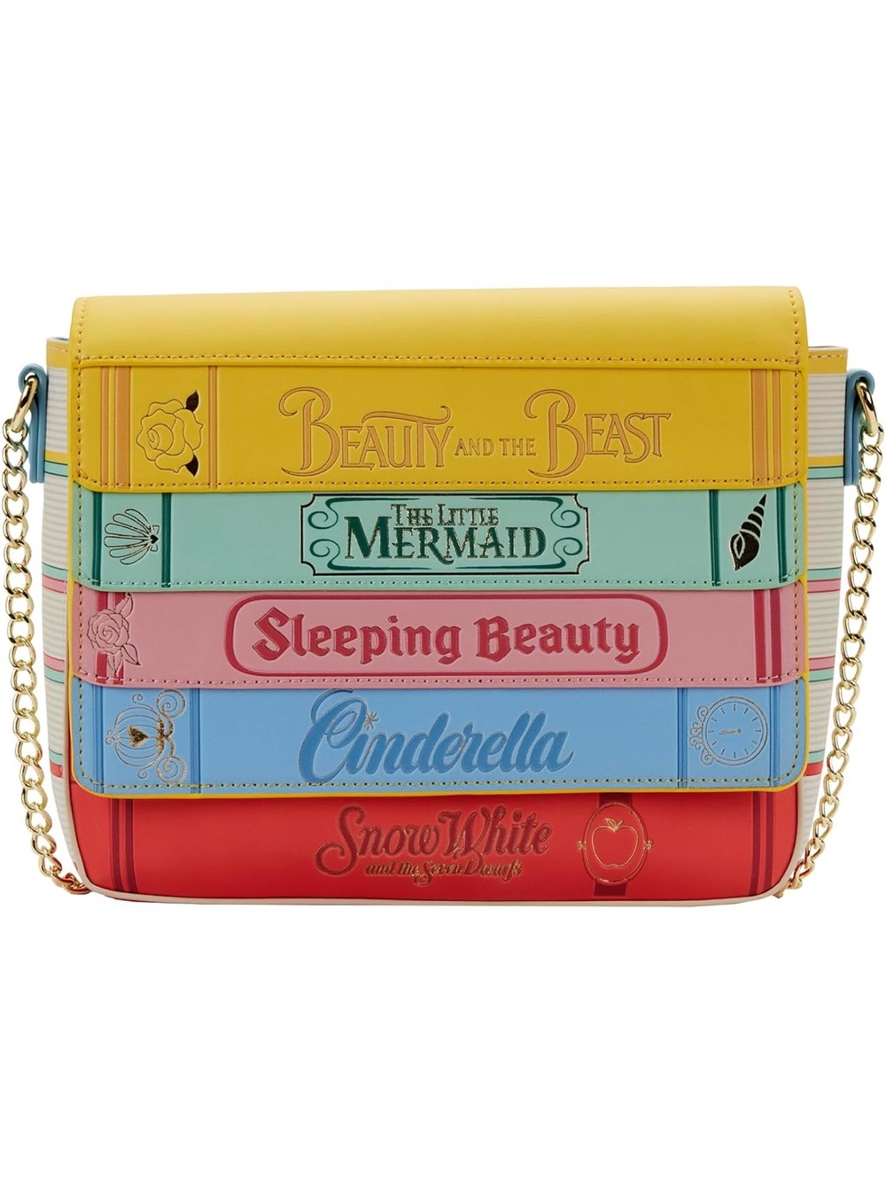 Multicolor Fairy Tale Stack Crossbody Bag